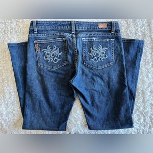 PAIGE Premium Denim. Hollywood Hills Bootcut Denim Jeans. Size 30.